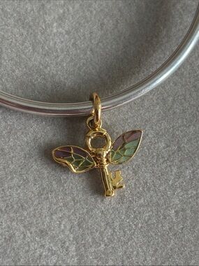 Harry Potter Pandora Pendant Charm Key with Broken Wing - Retired